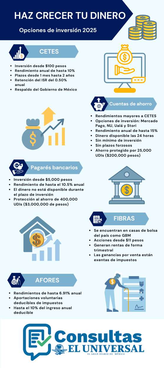 Opciones de inversión 2025